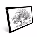 Elice A3 Portable USB LED Sketch Drawing Board Touch Dimmable Tracing Copy Board Table Light Pad with Three-gear LED Light