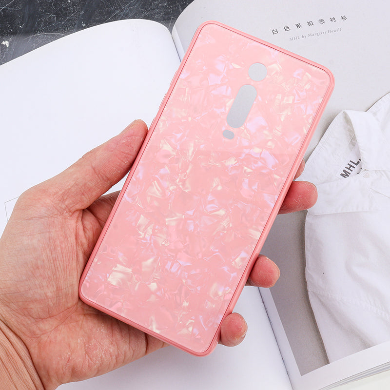 Bakeey Marble Shockproof Soft TPU Edge + Hard Tempered Glass Protective Case for Xiaomi Mi 9T / Xiaomi Mi9T Pro / Xiaomi Redmi K20 / Redmi K20 Pro
