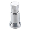 4Pcs TR413 Chrome Car Truck Tire Wheel Tyre Valve Stem Hex Caps W / Sleeve Covers