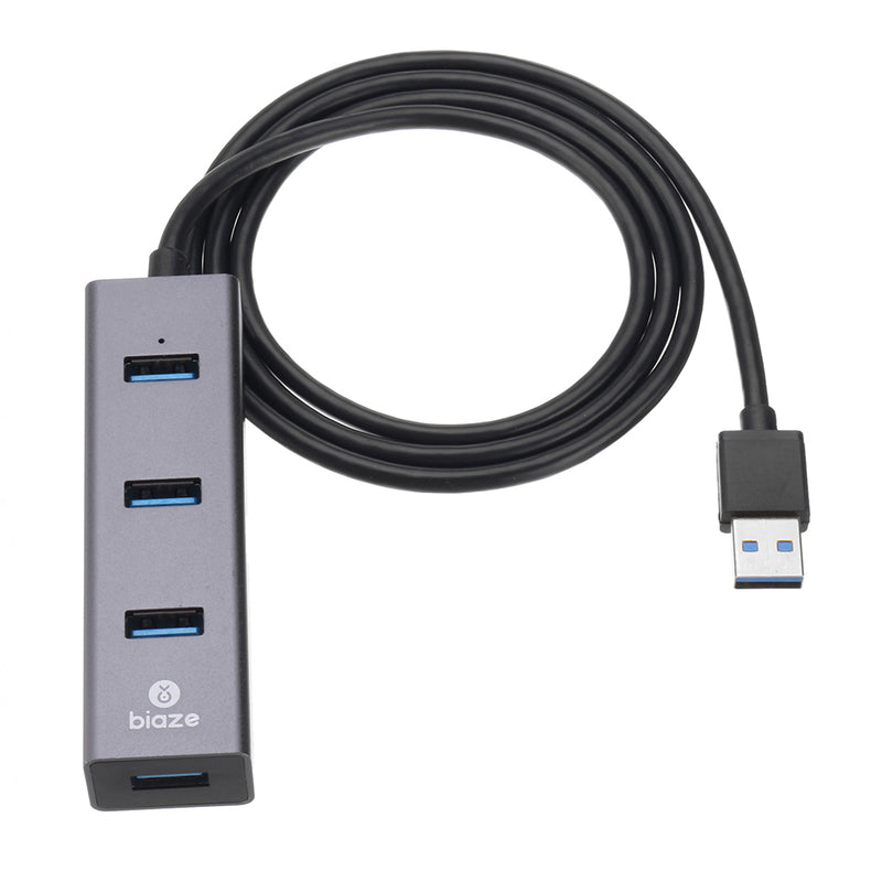 BIAZE Hub21 High Speed USB 3.0 to 4 Ports USB 3.0 Hub Adapter 1M