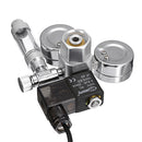 Aquarium System Dual Gauge CO2 Pressure Regulators Bubble Counter Solenoid Valve