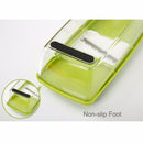 KCASA KC-MFP3 Vegetable Cutter Food Container Adjustable Mandoline Slicer 4 Interchangeable Blades