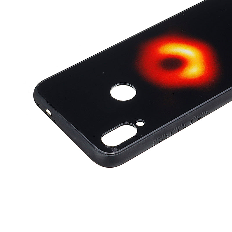 Bakeey Black Holes Collapsar Tempered Glass&Soft TPU Protective Case For Xiaomi Redmi Note 7 / Redmi Note 7 Pro
