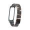 Camouflage Metal Watch Band Watch Strap Replacement for Xiaomi Miband 4
