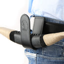 Leather Archery Pocket Holder Bag Bow Holder Outdoor Hunting Belt Waist Bag