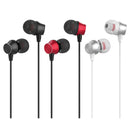 HOCO M51 3.5mm Wired Control Earphone Metal Deep Bass Stereo Earbuds In-ear Sport Headphone with Mic