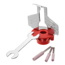 HILDA Chain Saw Sharpening Attachment Sharpener Guide Drill Adapter Power Tool Accessories Set