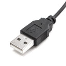 5pcs DC 5V 2.5W Black USB Heated Plate Warmer For Gloves Mouse Pad
