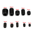200pcs M3 M4 M5 M6 M8 Hex Socket Screws Assortment Black Grade 12.9 Alloy Steel