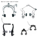 Mini Travel Wheel Spokes Bike Brake Light Mountain Road Bicycle Led Light Real Cycling Accessories