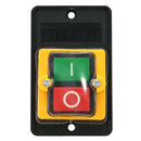 Excellway 10A 220/380V KAO-5 Waterproof ON/OFF Push Button Switch For Drill Motor Machine