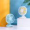 Baseus Mini USB Rechargeable Air Cooling Fan Clip Desk Fan Dual Use Home Student Dormitory Bedside Portable Desktop Office Fan