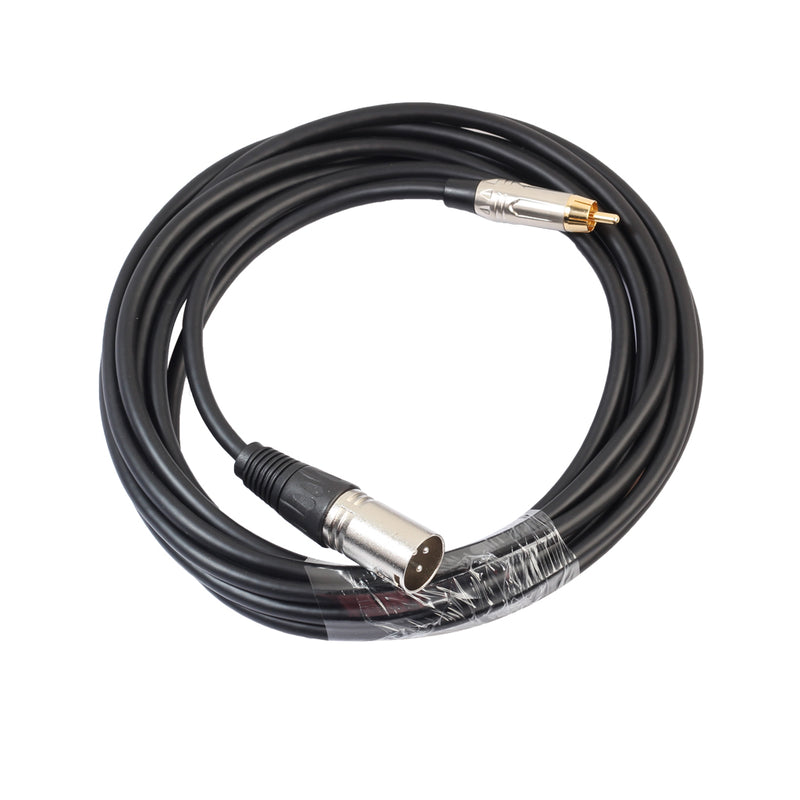 1/ 1.8/ 3M REXLIS TR042WM RCA Male to Canon Microphone Mixer Audio Extension Cable