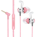 ACZ X8 3.5mm Wired Control Earphone In-ear Heavy Bass Earbuds with Mic for iPhone Xiaomi Huawei
