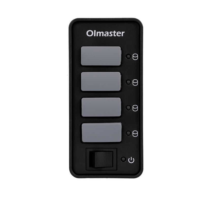OImaster HB-8517U3 USB3.0 4 Ports Adapter 5Gbps with Dustproof Cap Switch Connector USB Hub for PC Laptop