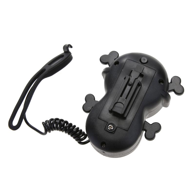 XANES WB01 Bicycle Electric Horn High Decibel 120dB Bell with Warning Light Multi-tone Waterproof