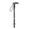 1 PC Carbon Fiber 49-100cm Collapsible Trekking Pole Dual Inner Lock T Handle Mountaineering Pole