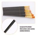10Pcs Paint Brushes Nylon Hair Brushes for Acrylic Watercolor Painting Artist Professional Painting Kits Drawing Pen