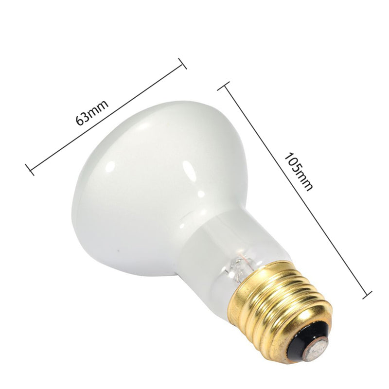 E27 25W 40W 60W 75W 100W UVA Light Bulb Reptile Pet Terrarium Brooder Heater Lamp AC220-240V