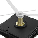 20mm Shaft DIY White Hands Quartz Movement Silent Mechanism Wall Clock Repair Parts