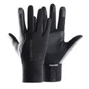 Touch Screen Gloves Fleece Lined Motorcycle Waterproof Guantes Moto Grey