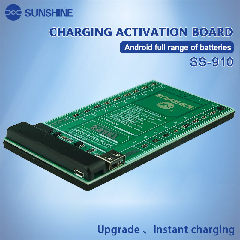 SS-910 Android Safe Battery Activation Board For Phone Battery Activate Charge Board Activation Plate
