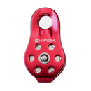 XINDA Rock Climbing Mountaineering High Altitude Fixed Single 20KN Pulley Aluminium Alloy