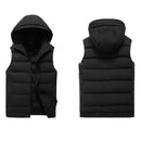 Winter Down Jacket Pure Color Fashion Stand Collar Warm Down Vest Outdoor Warm