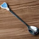 Heart-shaped Stainless Steel Spoon Coffee Tea Ice Cream