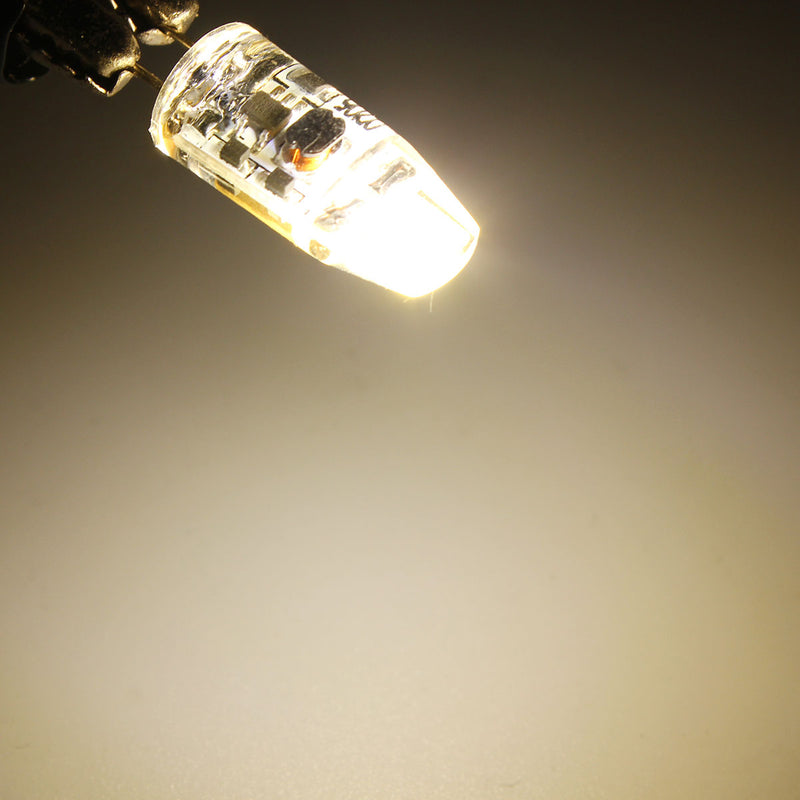 G4 1.2W LED Bulb 120Lm COB Pure White Warm White Natural White Light Lamp Bulb DC12V