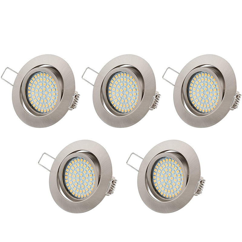 LUSTREON 3.5W 68 LED Round LED Ceiling Light Non-dimmable Recessed Downlight Spotlight AC220-240V