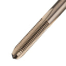 Drillpro M3-M10 HSS Co M35 Machine Straight Flutes Taps Metric Screw Tap Right Hand Thread Plug Tap Drill