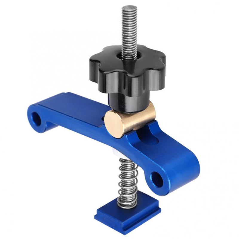 Aluminum Alloy T-slot T-Track Clamp Set Quick Acting Hold Down Clamp with Copper Pressure Woodworking Tool