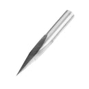 Drillpro 5pcs 6mm Shank 0.1mm Tip 15 Degree Engraving Bit CNC Tool