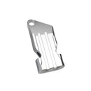 IPRee Double Pipe Titanium Alloy Outdoor Survival Whistle Camping Hiking Keychain Whistle Key Finder