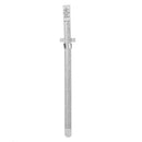 Machifit 6 Inch 0-150mm Stainless Steel Gauge Standard Rule Scale Depth Length Gauge Marking Measuring Tool with Detachable Clip