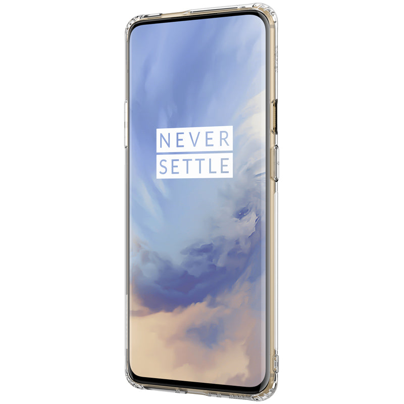 NILLKIN Translucent With Air Corners Shockproof Soft TPU Protective Case for OnePlus 7 Pro