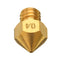 TRONXY 0.2mm/0.3mm/0.4mm/0.5mm Copper Extruder Nozzle For 3D Printer Parts
