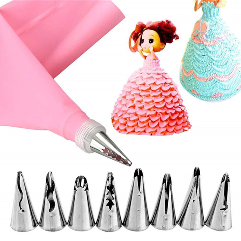 83pcs DIY Cake Decorating Set Icing Piping Nozzles Tips Baking Mold Decorating Tools