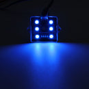 8Pcs RGB 48 LEDs Rock Car Decoration Lights Truck Bed Under Body Light Kit+IR Remote Control
