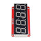 5pcs 4-bit 0.56 Inch 7-segment LED Digital Tube Module I2C Control 2-line Control HT16K33 LED Display Module