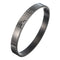 Vintage Titanium Steel Love Rhinestone Bangle Couple Bracelets Relationship for Men Women