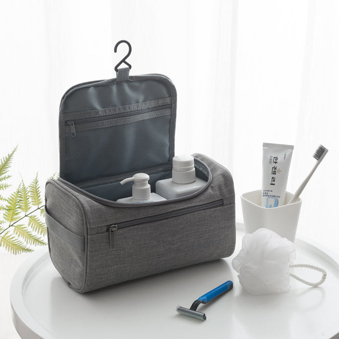 Waterproof Nylon Travel Organizer Bag Unisex Women Cosmetic Bag Hanging Travel Makeup Bag