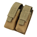 Tactical Double Mag Pouch Molle Quick Access Ammo Clip Pistol Accessories Magazine Holder Bag For Belt