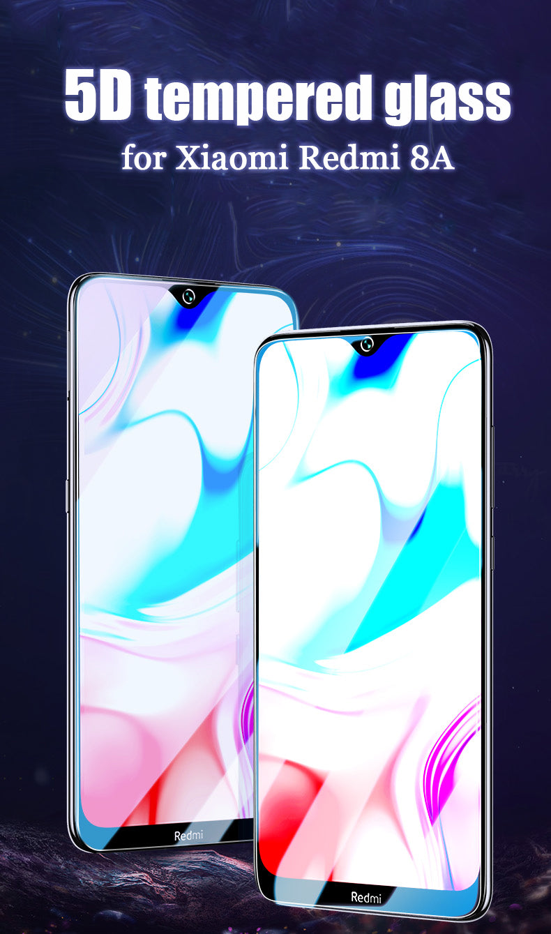 BAKEEY Xiaomi Redmi 8A 5D 9H Anti-Explosion Full Cover Tempered Glass Screen Protector