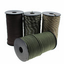 IPRee 100m Tactical Paracord 9 Strand Core Parachute String Rope Outdoor Camping Emergency Survival