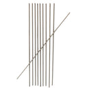 10pcs 2mmx250mm Titanium Round Bar Grade 5 Rod Tube