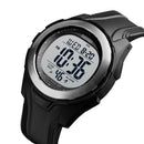 SKMEI 1503 Sport Men Watch 5ATM Waterproof Chronograph Outdoor Student Luminous Display Digital Watch