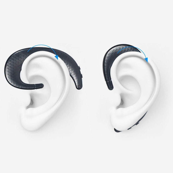 Business Bone Conduction bluetooth Earbuds Wireless Single Hanging Earphone Headset with Mic