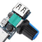 3Pcs USB Fan Speed Controller Module Reducing Noise Multi-stall Adjustment Governor DC 4-12V